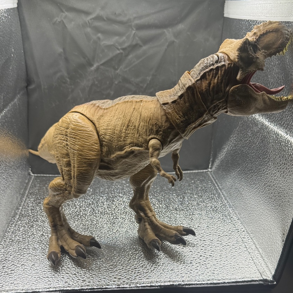 Realistic Brown Dinosaur Reptile Toy